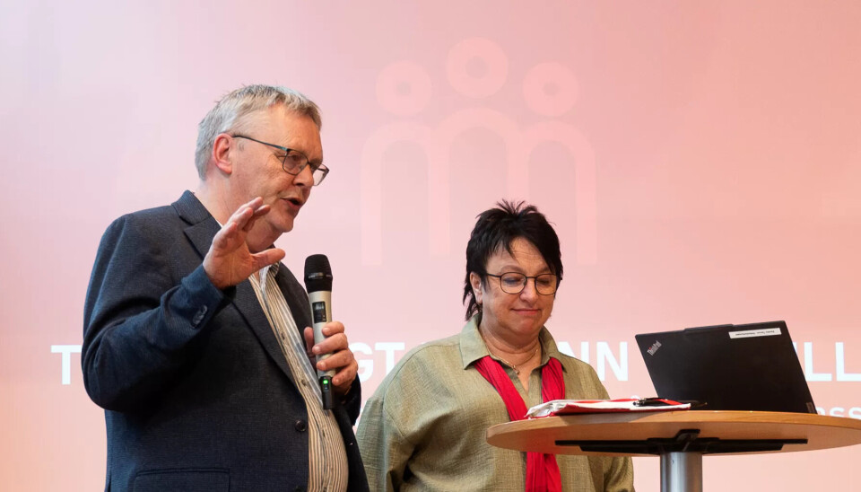RUSTET: – Våre medlemmer står godt rustet i arbeidet med klima- og miljø, sa nestleder i Fagforbundet Odd Haldgeir Larsen som står sammen med forbundssekretær Hege S. Espe i Fellesforbundet. RUSTET: – Våre medlemmer står godt rustet i arbeidet med klima- og miljø, sa nestleder i Fagforbundet Odd Haldgeir Larsen som står sammen med forbundssekretær Hege S. Espe i Fellesforbundet.
