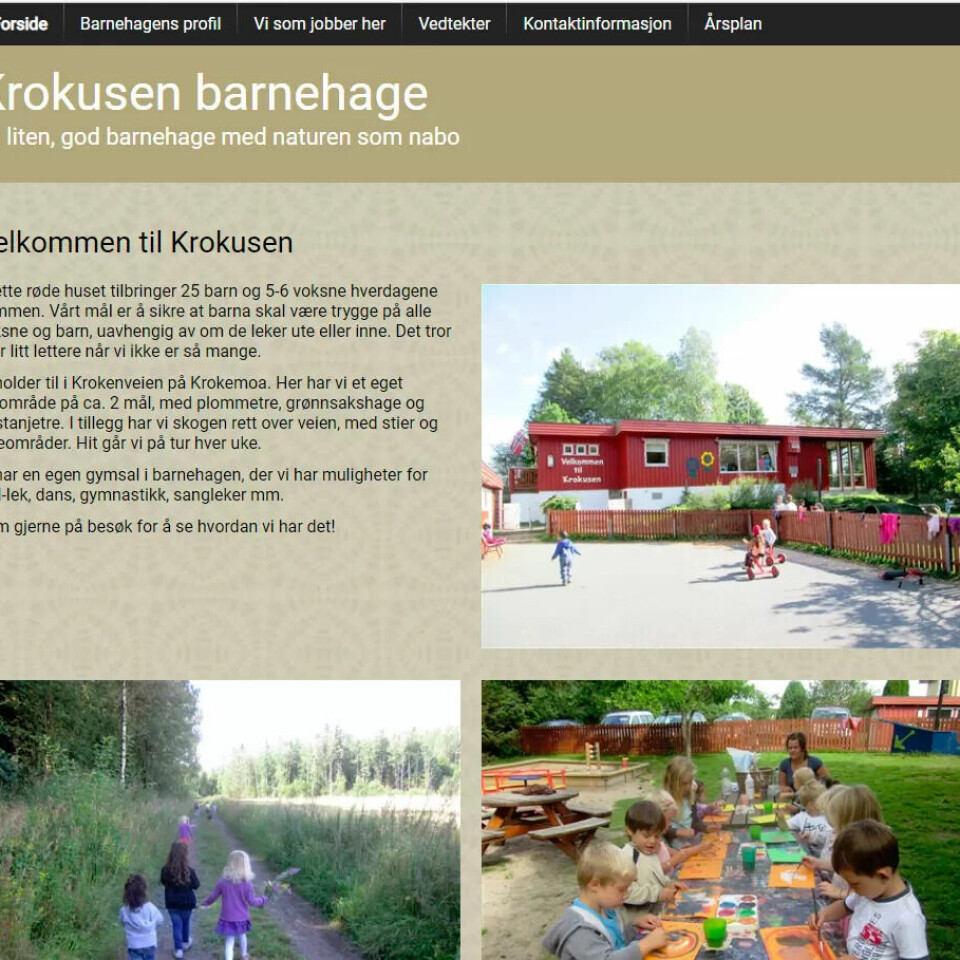 Ansatte streiker for tariffavtale i Krokusen barnehage