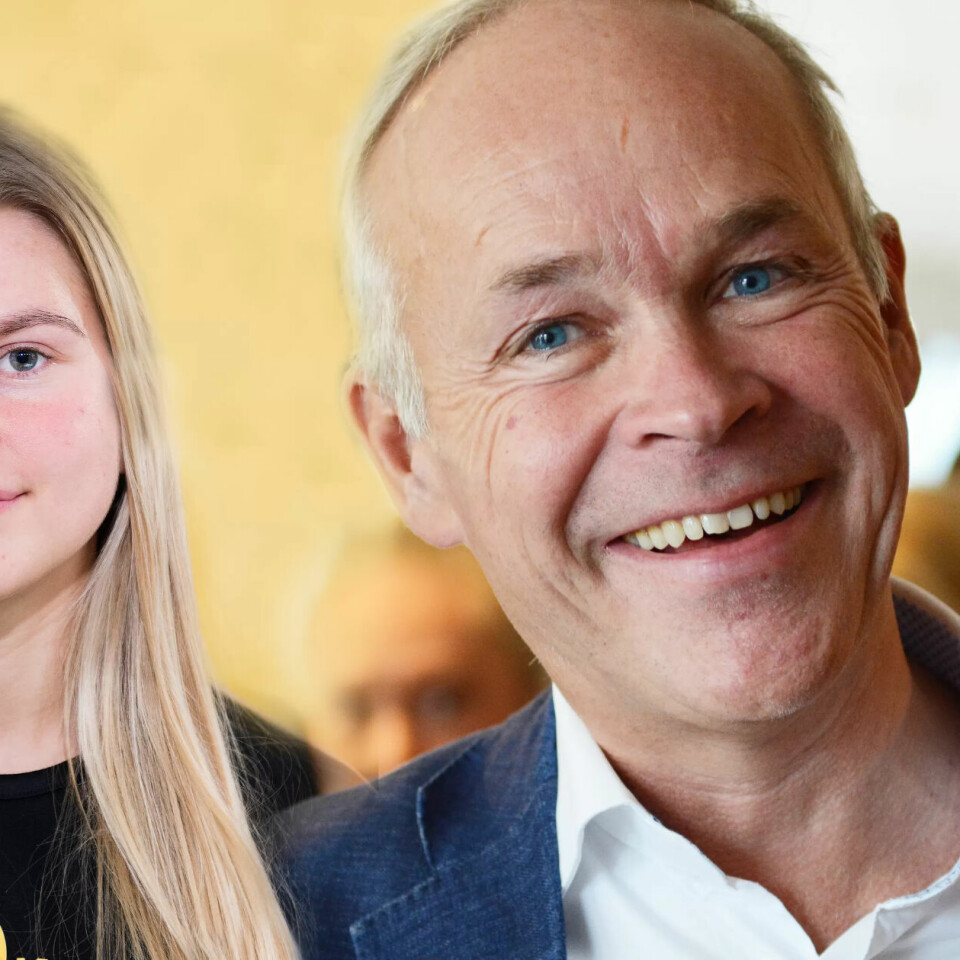 FOR YRKESFAG: Kontor- og administrasjonsfaglærling Ann-Kristin Birkelund og kunnskapsminister Jan Tore Sanner er enige om at fordommene mot yrkesfag er ødeleggende. FOR YRKESFAG: Kontor- og administrasjonsfaglærling Ann-Kristin Birkelund og kunnskapsminister Jan Tore Sanner er enige om at fordommene mot yrkesfag er ødeleggende.