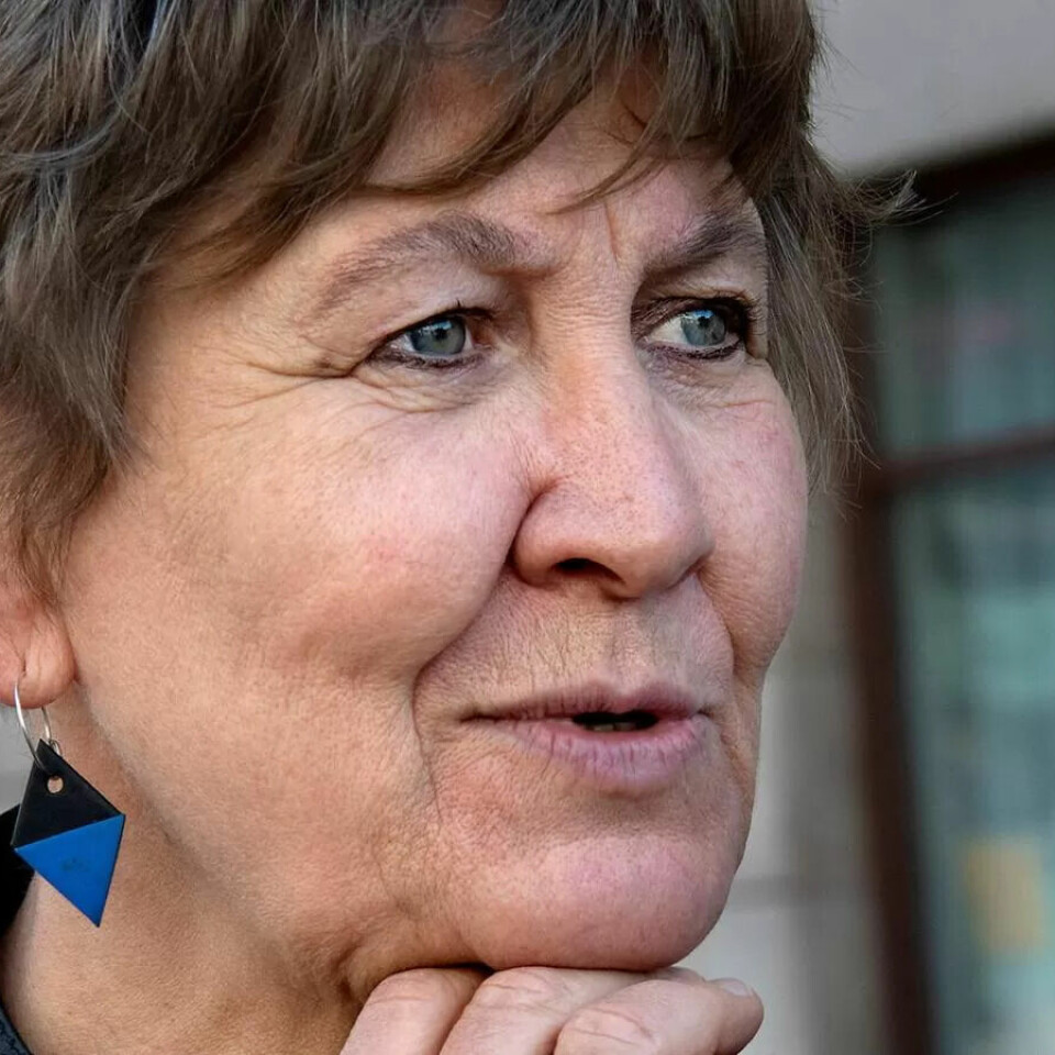 Leder i Fagforbundet, Mette Nord. Leder i Fagforbundet, Mette Nord.