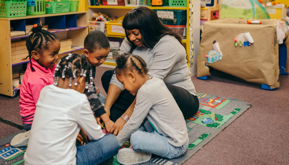 GRATIS FOR FIREÅRINGER: Barnehagene i New York er de dyreste i hele USA. Men mange fireåringer har nå fått et gratis tilbud, Pre-K. GRATIS FOR FIREÅRINGER: Barnehagene i New York er de dyreste i hele USA. Men mange fireåringer har nå fått et gratis tilbud, Pre-K.