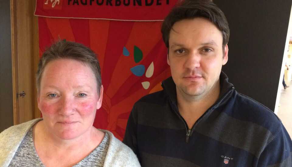 Leder Siri Follerås og nestleder Fredrik Olstadi Fagforbundet Pleie og Omsorg Oslo var forundret av byrådet nå sår tvil om rekommunalisering av Madserud sykehjem. Leder Siri Follerås og nestleder Fredrik Olstadi Fagforbundet Pleie og Omsorg Oslo var forundret av byrådet nå sår tvil om rekommunalisering av Madserud sykehjem.