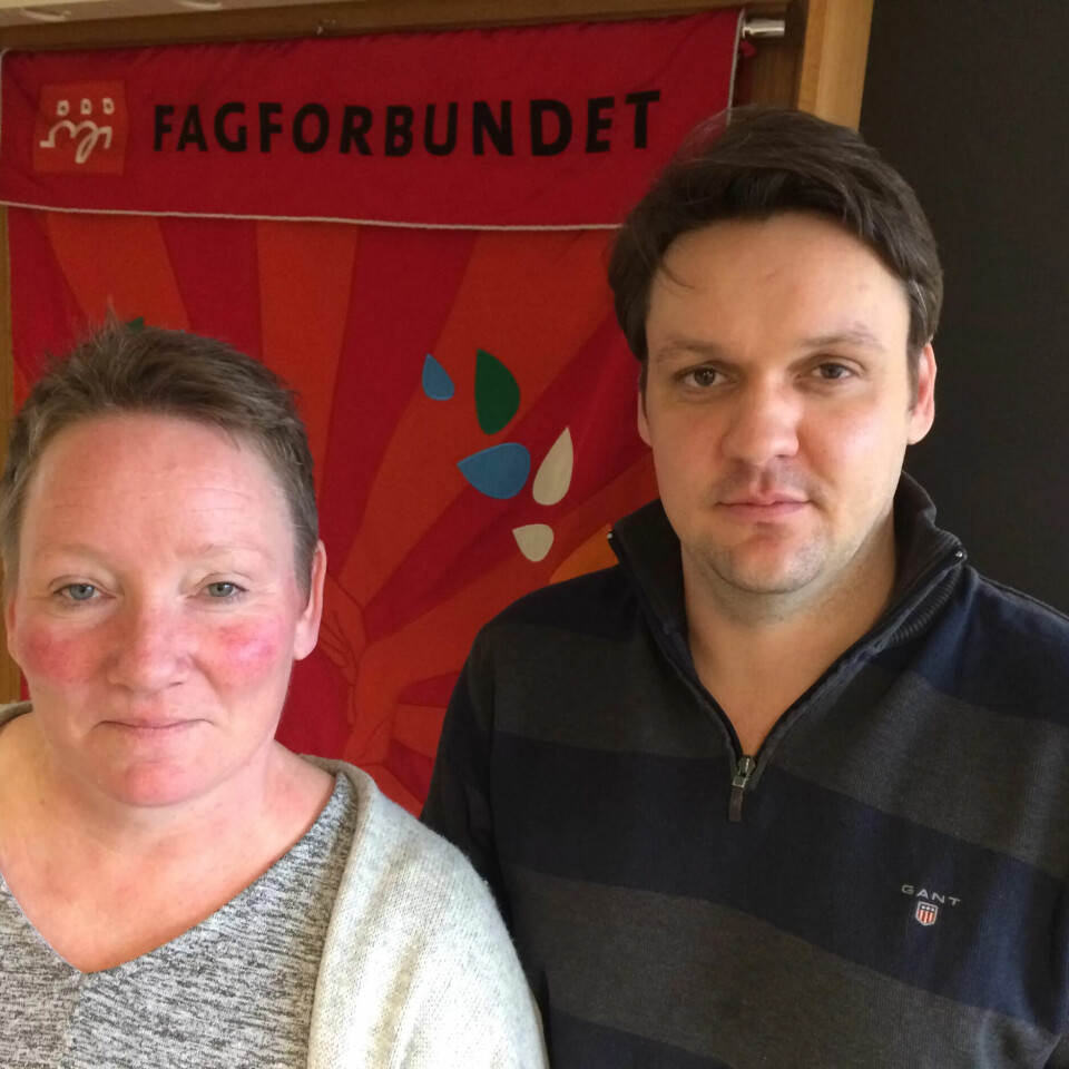Leder Siri Follerås og nestleder Fredrik Olstadi Fagforbundet Pleie og Omsorg Oslo var forundret av byrådet nå sår tvil om rekommunalisering av Madserud sykehjem. Leder Siri Follerås og nestleder Fredrik Olstadi Fagforbundet Pleie og Omsorg Oslo var forundret av byrådet nå sår tvil om rekommunalisering av Madserud sykehjem.