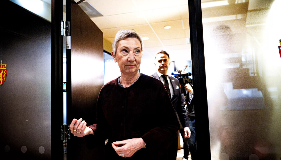ENIG? LO-leder Peggy Hessen Følsvik, her fotografert før meklingen begynte. ENIG? LO-leder Peggy Hessen Følsvik, her fotografert før meklingen begynte.