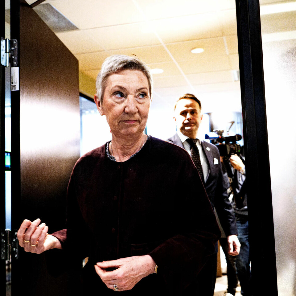 ENIG? LO-leder Peggy Hessen Følsvik, her fotografert før meklingen begynte. ENIG? LO-leder Peggy Hessen Følsvik, her fotografert før meklingen begynte.