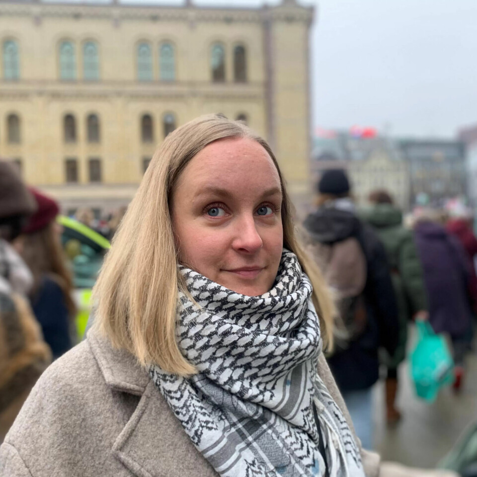 DEMONSTRERTE: Mari Røsjø var blant dem som demonstrerte tidligere i år for fremtiden av Oslo Nye Teater. DEMONSTRERTE: Mari Røsjø var blant dem som demonstrerte tidligere i år for fremtiden av Oslo Nye Teater.
