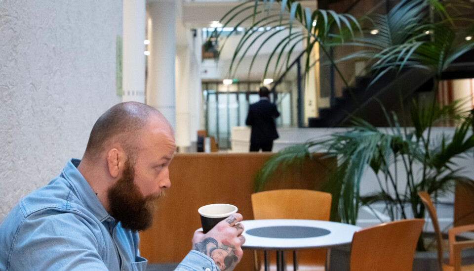 TØFT: Det har vært veldig tøft, forteller Mats Rolfsen. TØFT: Det har vært veldig tøft, forteller Mats Rolfsen.