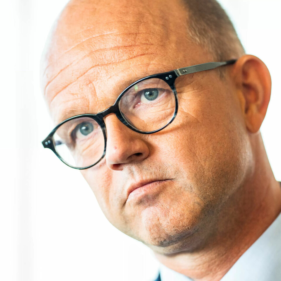 NHO-direktør Ole Erik Almlid etter debatten om jobbskaping og bærekraft under NHOs lansering av «Neste Trekk – veikart for fremtidens næringsliv». NHO-direktør Ole Erik Almlid etter debatten om jobbskaping og bærekraft under NHOs lansering av «Neste Trekk – veikart for fremtidens næringsliv».