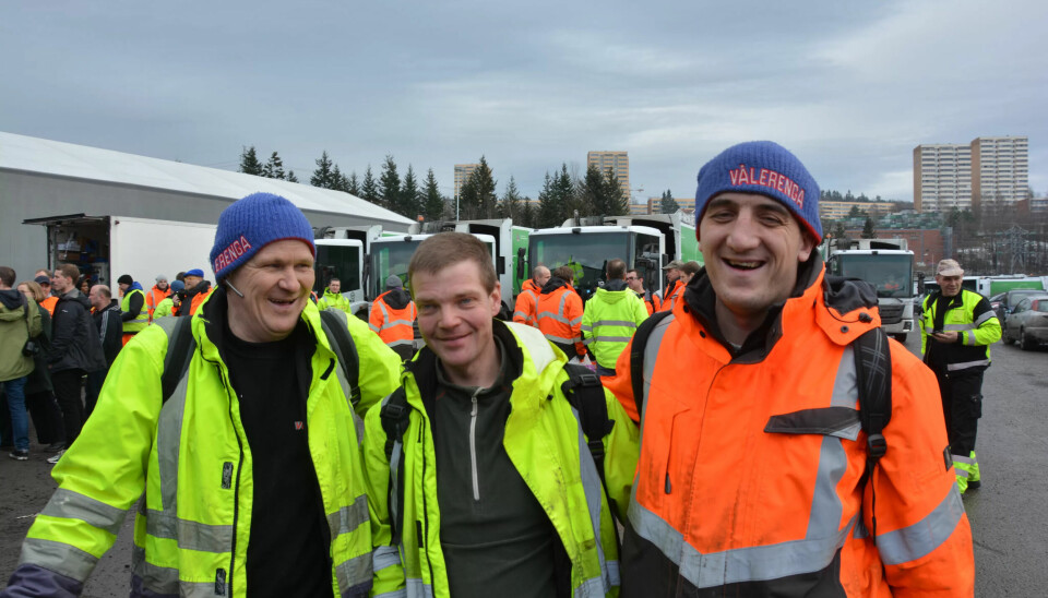 NY HVERDAG: Geir Edvardsen, Svein Syse og Emil Gasparovic håper det blir mindre kaos framover. NY HVERDAG: Geir Edvardsen, Svein Syse og Emil Gasparovic håper det blir mindre kaos framover.