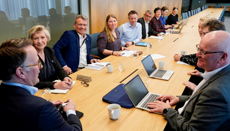 HAVARERTE: Partene i statsoppgjøret møttes til mekling hos Riksmekleren i mai. Fredag morgen meldes det om streik. HAVARERTE: Partene i statsoppgjøret møttes til mekling hos Riksmekleren i mai. Fredag morgen meldes det om streik.