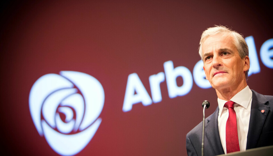 STRATEGI: Det er flere år siden Aftenposten kunne fortelle at stempling av Jonas Gahr Støre var en målrettet strategi fra Høyre og Frp, skriver Harsvik. STRATEGI: Det er flere år siden Aftenposten kunne fortelle at stempling av Jonas Gahr Støre var en målrettet strategi fra Høyre og Frp, skriver Harsvik.