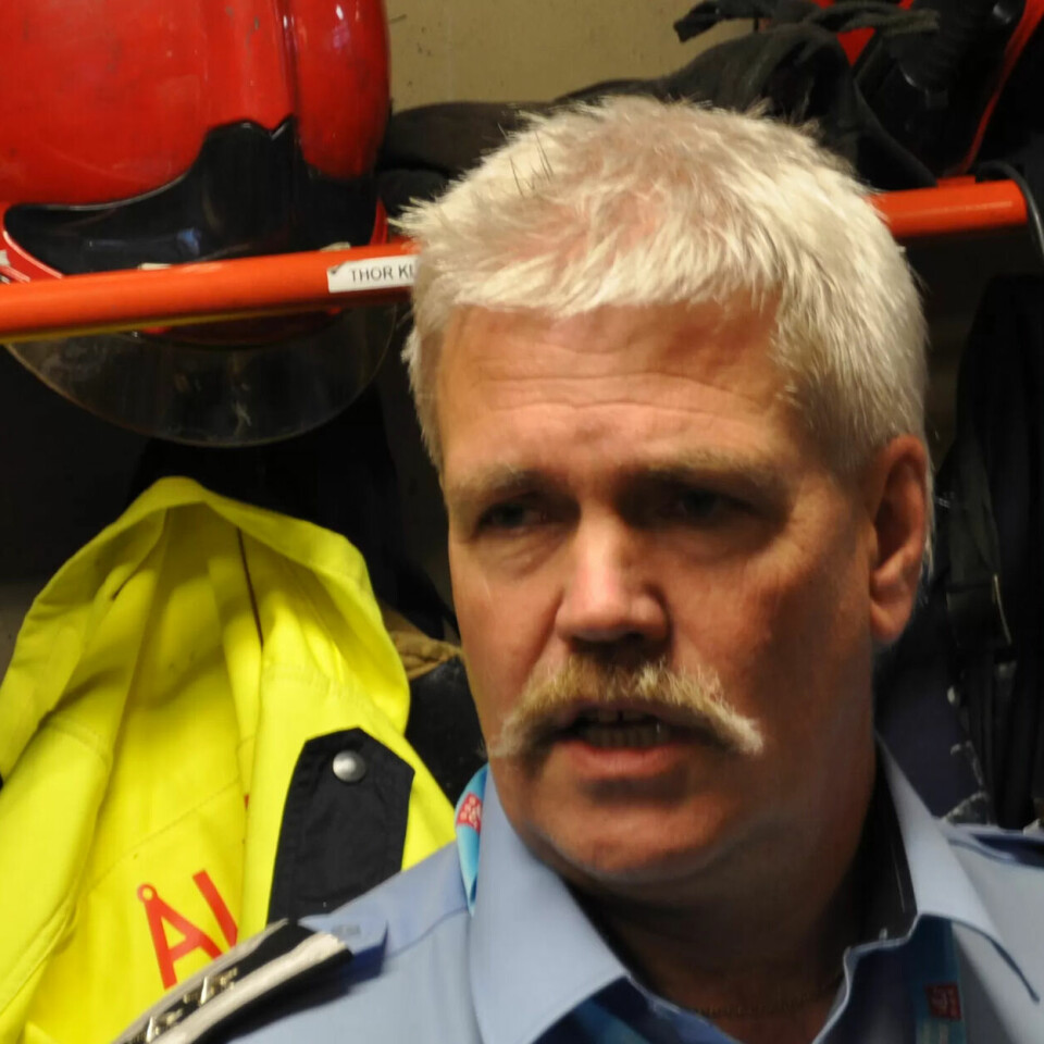 SKUFFET: Varabrannsjef Johnny Stølen hadde forventa penger til både å sikre og bygge ut Nødnett der det er dårlig dekning. SKUFFET: Varabrannsjef Johnny Stølen hadde forventa penger til både å sikre og bygge ut Nødnett der det er dårlig dekning.