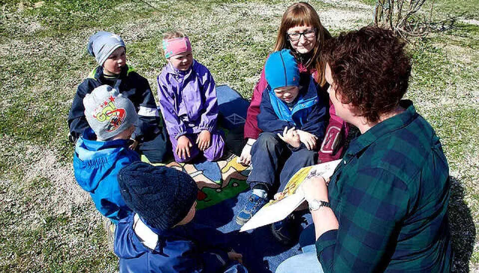 – Alle born har eit potensial for å kunne like å bli lesne høgt for!