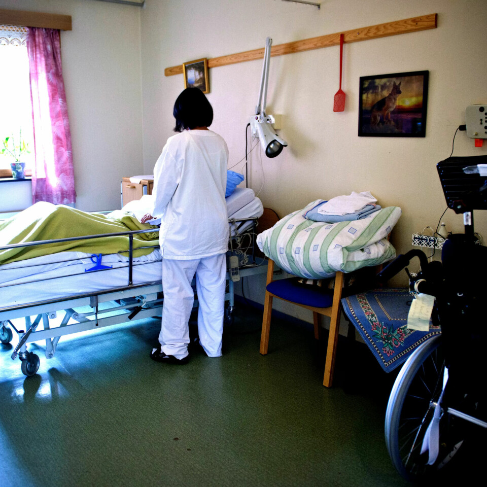 – Hjelpepleierene er en stor og viktig faggruppe i eldromsorgen i Finland.