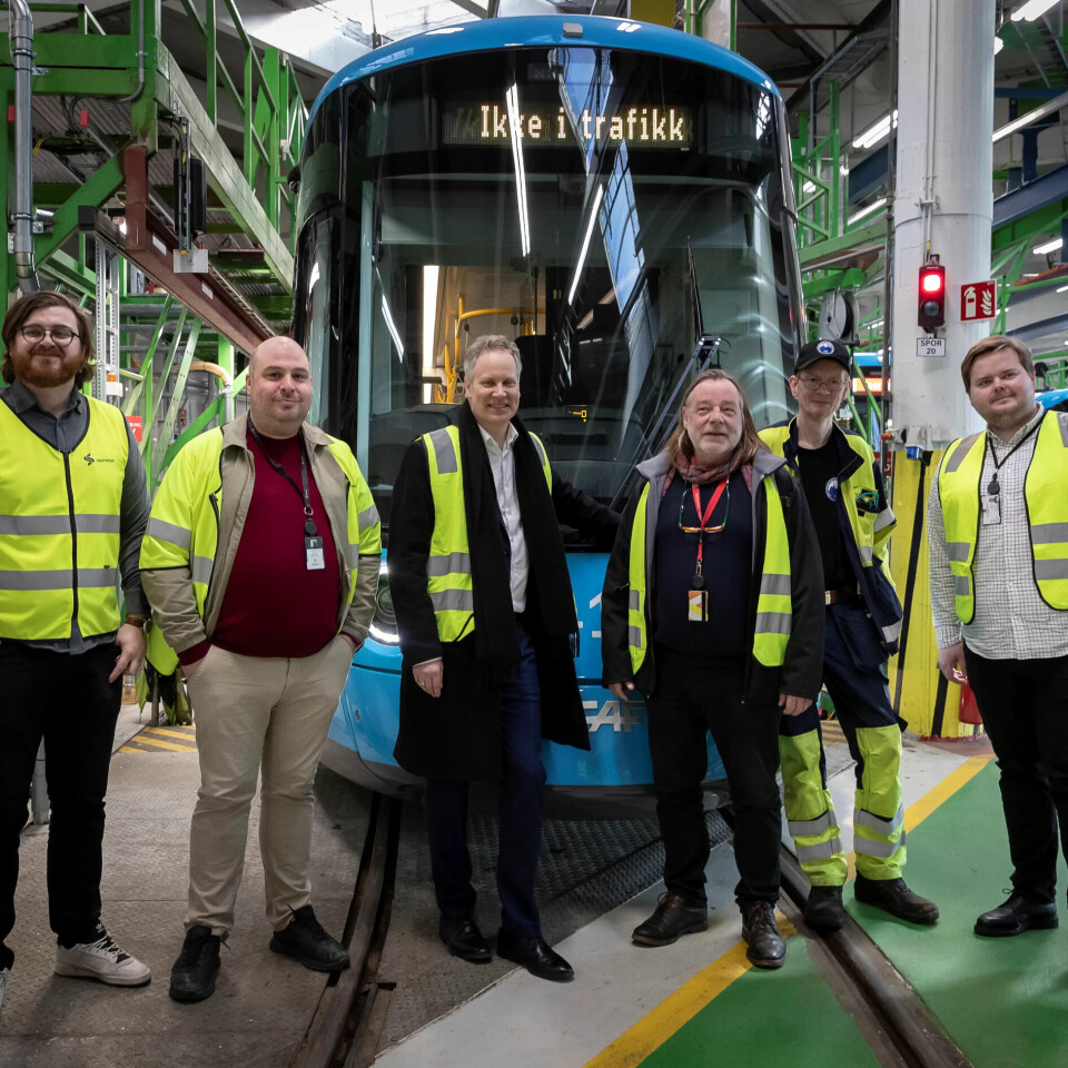 TREFF: OSA-ledelsen ved Sores Yuzer, Thomas Stave, samferdselsminister Jon-Ivar Nygård, Ola Floberg, Harald Jeppesen og statssekretær Jakob Vorren TREFF: OSA-ledelsen ved Sores Yuzer, Thomas Stave, samferdselsminister Jon-Ivar Nygård, Ola Floberg, Harald Jeppesen og statssekretær Jakob Vorren