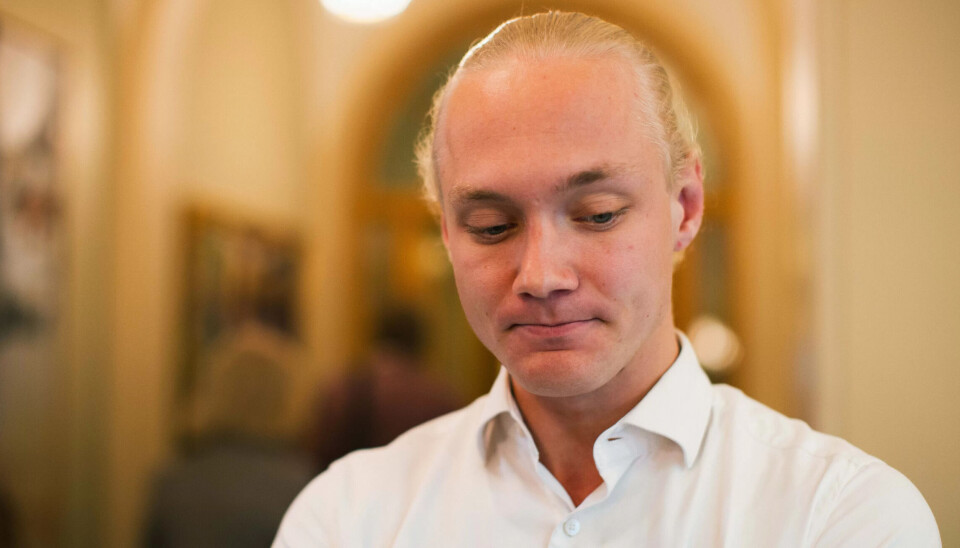 Simen Velle stiller som andrekandidat på stortingslista til Fremskrittspartiet i Oslo ved valget neste høst. (Arkivfoto) Simen Velle stiller som andrekandidat på stortingslista til Fremskrittspartiet i Oslo ved valget neste høst. (Arkivfoto)