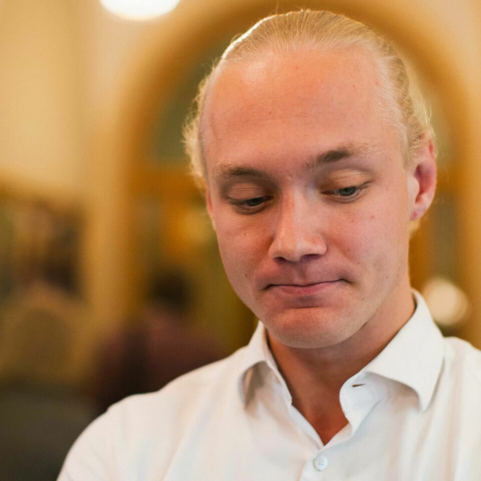 Simen Velle stiller som andrekandidat på stortingslista til Fremskrittspartiet i Oslo ved valget neste høst. (Arkivfoto) Simen Velle stiller som andrekandidat på stortingslista til Fremskrittspartiet i Oslo ved valget neste høst. (Arkivfoto)