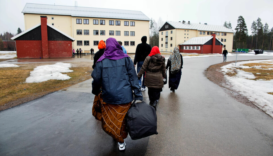 BOR LENGE: Flere kommuner vil drive mottak selv. Dette bildet er fra Norsk Folkehjelps mottak, Haslemoen. BOR LENGE: Flere kommuner vil drive mottak selv. Dette bildet er fra Norsk Folkehjelps mottak, Haslemoen.