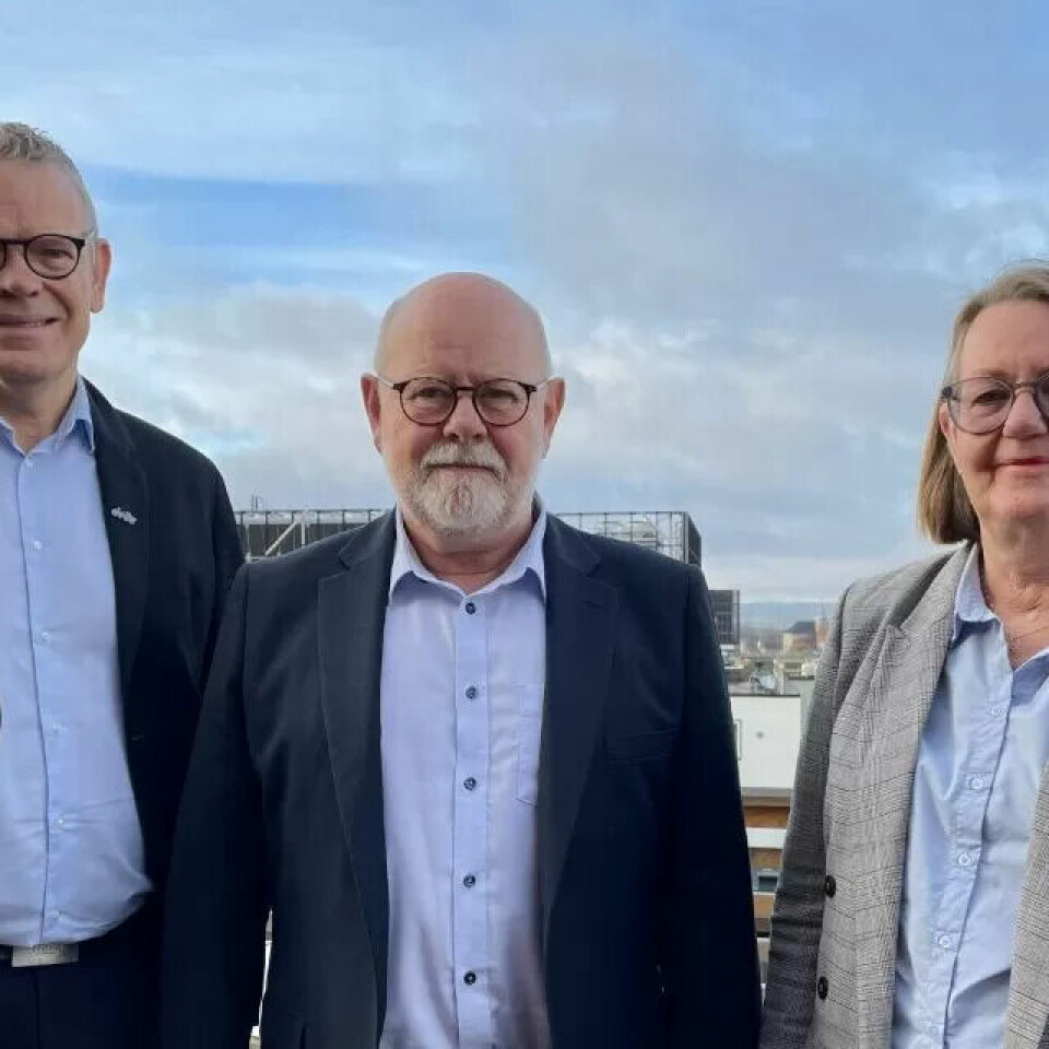 BEREDT FOR MEKLING: F. v.: Trond Ellefsen I Delta, Terje Skyvulstad I Utdanningsforbundet og Anne Green Nilsen I Fagforbundet. BEREDT FOR MEKLING: F. v.: Trond Ellefsen I Delta, Terje Skyvulstad I Utdanningsforbundet og Anne Green Nilsen I Fagforbundet.