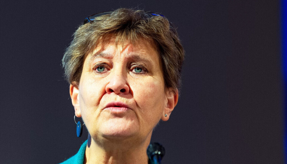 Leder Mette Nord i Fagforbundet. Leder Mette Nord i Fagforbundet.