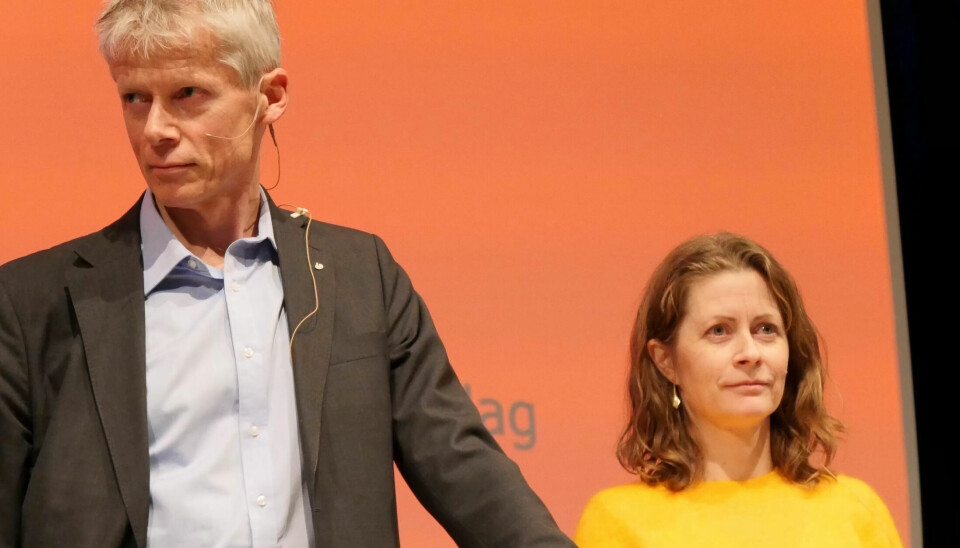 SKATTESJEF: Hans Christian Holte er sjef for Skatteetaten og holdt sammen med professor Anette Alstadsæter innledning på Svart økonomikonferansen 2020 i Oslo. SKATTESJEF: Hans Christian Holte er sjef for Skatteetaten og holdt sammen med professor Anette Alstadsæter innledning på Svart økonomikonferansen 2020 i Oslo.