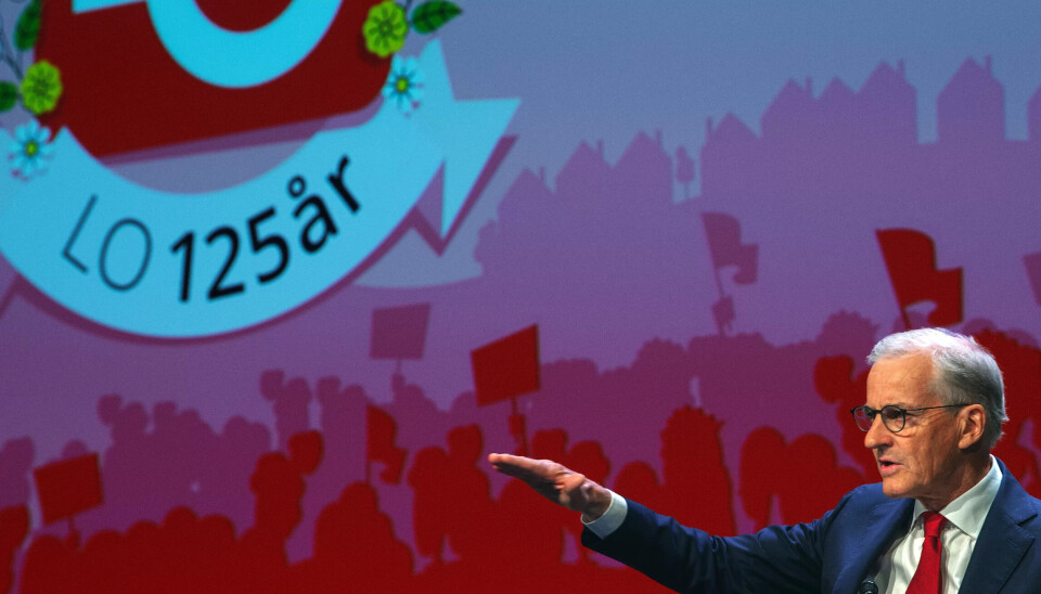 Jonas Gahr Støre talte til LOs 125-årsjubleum. Og vil ikke gi opp samarbeidet med fagbevegelsen. Jonas Gahr Støre talte til LOs 125-årsjubleum. Og vil ikke gi opp samarbeidet med fagbevegelsen.