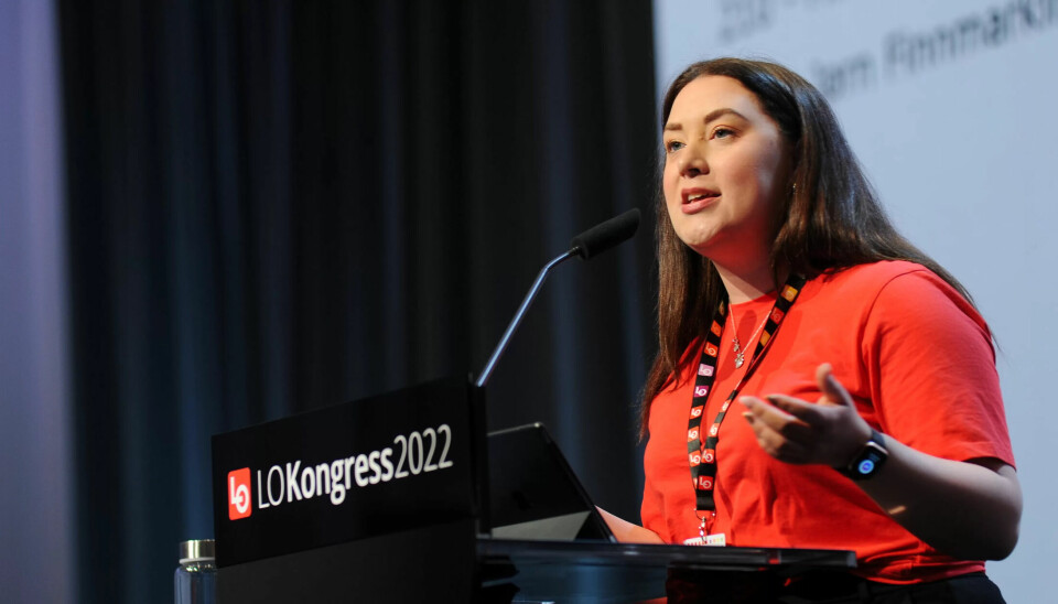 FORNØYD I: Victoria De Oliveira, Fagforbundet. FORNØYD I: Victoria De Oliveira, Fagforbundet.