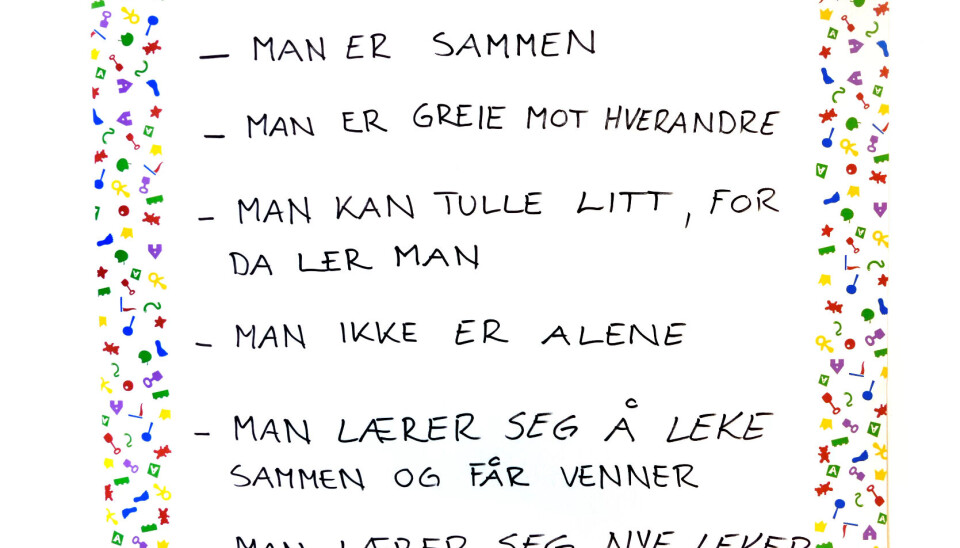 Årets barnehagedag ble en lek