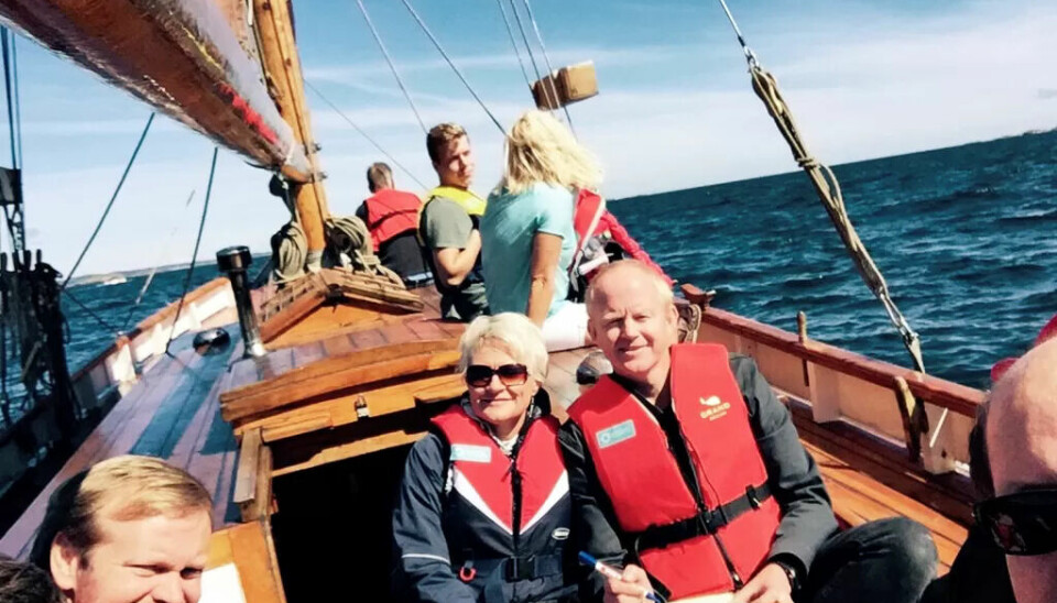I FJOR: Representanter fra kirke, miljø og fagbevegelse kom tett på hverandre under klimaseilasen fra Grimstad til Arendal under Arendalsuka 2015. I FJOR: Representanter fra kirke, miljø og fagbevegelse kom tett på hverandre under klimaseilasen fra Grimstad til Arendal under Arendalsuka 2015.