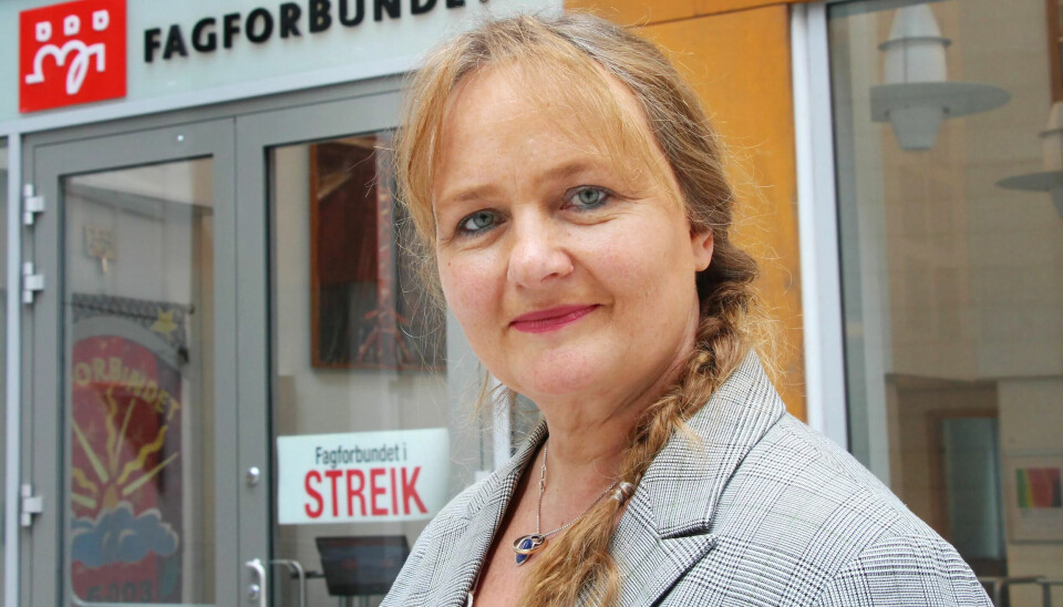 – Den store utfordringen nå er den aggressive vervingen av helsearbeidere, sier Iren Luther. – Den store utfordringen nå er den aggressive vervingen av helsearbeidere, sier Iren Luther.