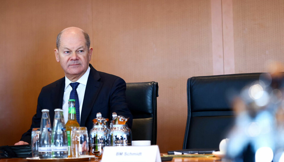 TYDELIG: Tysklands statsminister, Olaf Scholz, sier at gjerningspersonen skal straffes hardt. TYDELIG: Tysklands statsminister, Olaf Scholz, sier at gjerningspersonen skal straffes hardt.