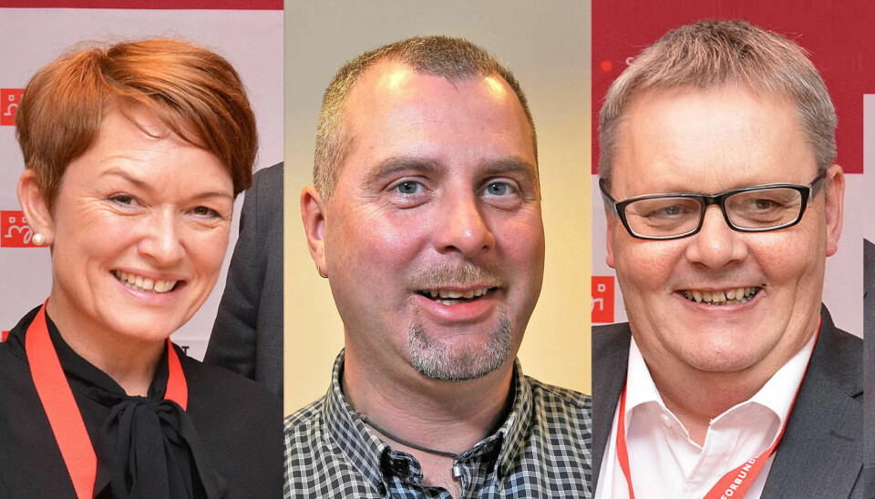 NESTLEDER I LO? En av disse kan bli den nye nestlederen i LO. Fra v: Sissel M. Skoghaug, Roger Haga Heimli og Odd-Haldgeir Larsen. NESTLEDER I LO? En av disse kan bli den nye nestlederen i LO. Fra v: Sissel M. Skoghaug, Roger Haga Heimli og Odd-Haldgeir Larsen.