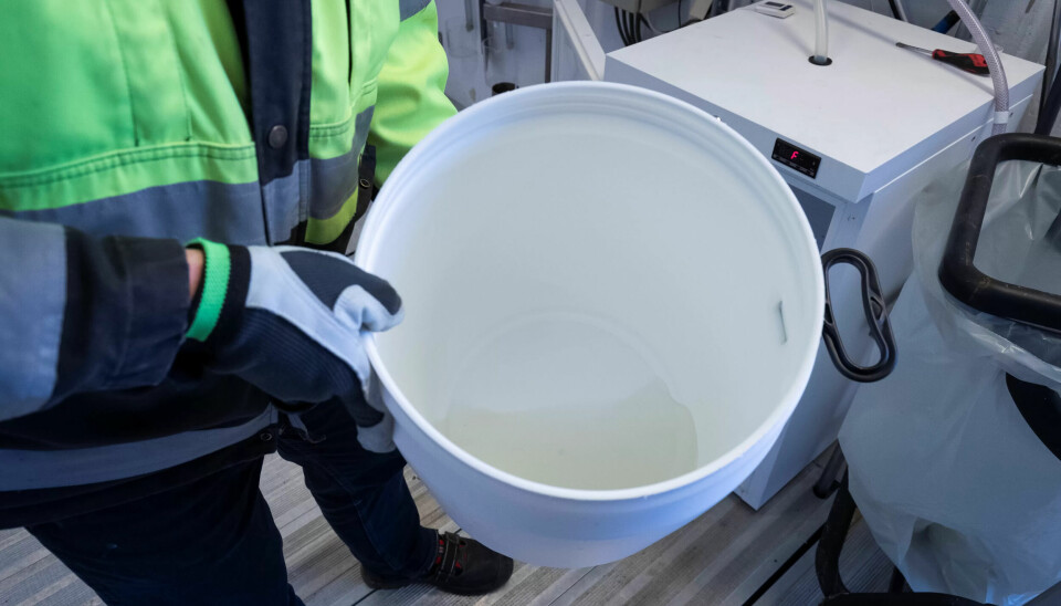 KLART VANN: Ikke til å drikke, men renset for miljøgifter. KLART VANN: Ikke til å drikke, men renset for miljøgifter.