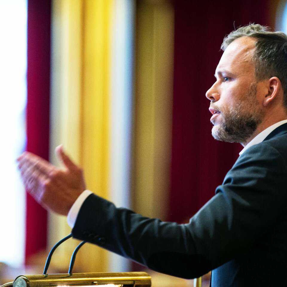 Audun Lysbakken, SV-leder. Audun Lysbakken, SV-leder.