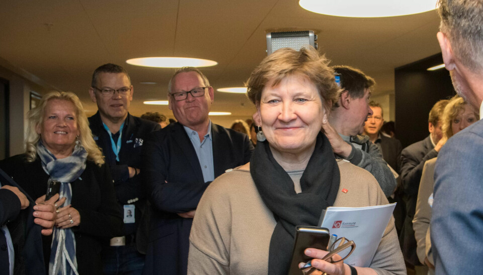 Mette Nord, leder i Fagforbundet. Mette Nord, leder i Fagforbundet.