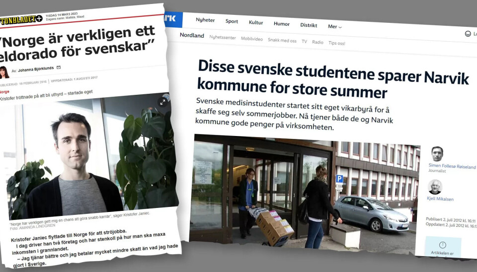 SÖTA BROR: Den økonomiske veksten var ikke like stor da Janiec drev Kooperativ Bemanning som ideelt selskap, men de siste åra har svensken gjort seg gode penger på å formidle helsepersonell til Norge. SÖTA BROR: Den økonomiske veksten var ikke like stor da Janiec drev Kooperativ Bemanning som ideelt selskap, men de siste åra har svensken gjort seg gode penger på å formidle helsepersonell til Norge.