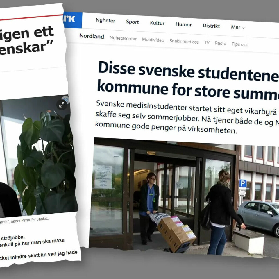 SÖTA BROR: Den økonomiske veksten var ikke like stor da Janiec drev Kooperativ Bemanning som ideelt selskap, men de siste åra har svensken gjort seg gode penger på å formidle helsepersonell til Norge. SÖTA BROR: Den økonomiske veksten var ikke like stor da Janiec drev Kooperativ Bemanning som ideelt selskap, men de siste åra har svensken gjort seg gode penger på å formidle helsepersonell til Norge.