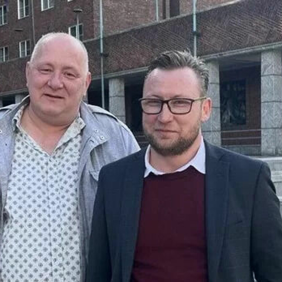 Roger Dehlin (tv) og forhandlingsleder Per Egil Johansen er fornøyd med helheten i Oslo-oppgjøret. Roger Dehlin (tv) og forhandlingsleder Per Egil Johansen er fornøyd med helheten i Oslo-oppgjøret.