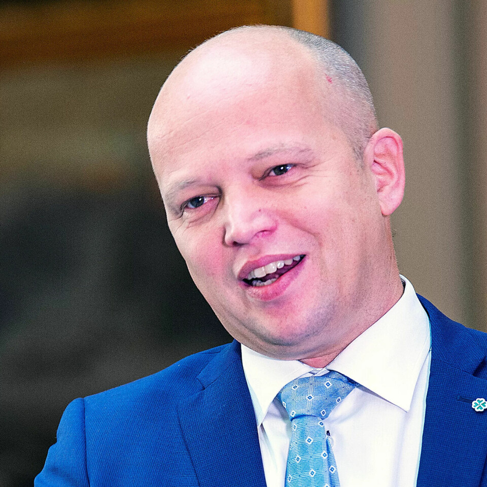 Sp og statsministerkandidat Trygve Slagsvold Vedum fosser fram på ny måling etter to målinger på rad med tilbakegang. Sp og statsministerkandidat Trygve Slagsvold Vedum fosser fram på ny måling etter to målinger på rad med tilbakegang.