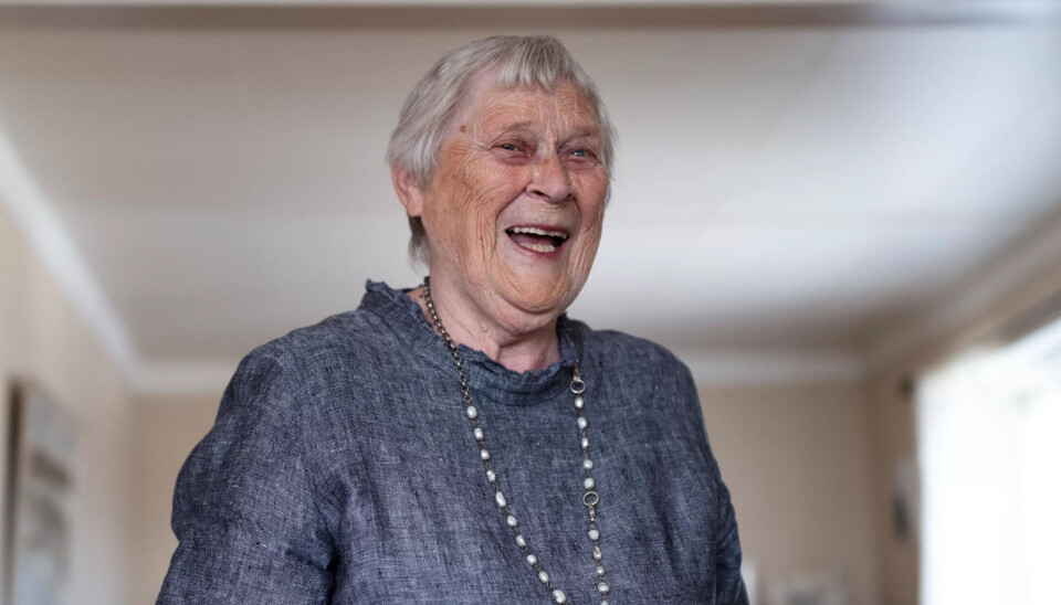 IKKE SÅ GLAD I MATLAGING: Karen Hoff er 88 år gammel og får middag levert hjem i kjøleskapet to ganger i uken. Hun bor alene og liker ikke så godt å lage mat lenger. IKKE SÅ GLAD I MATLAGING: Karen Hoff er 88 år gammel og får middag levert hjem i kjøleskapet to ganger i uken. Hun bor alene og liker ikke så godt å lage mat lenger.