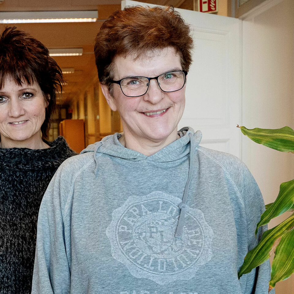 MER KOMPETANSE: Matvertene Nina Eriksen (55) og Kirsten Pederssen Eide (53) har travle dager som matverter i sykehus. Nå kan de også få mer kompetanse. MER KOMPETANSE: Matvertene Nina Eriksen (55) og Kirsten Pederssen Eide (53) har travle dager som matverter i sykehus. Nå kan de også få mer kompetanse.