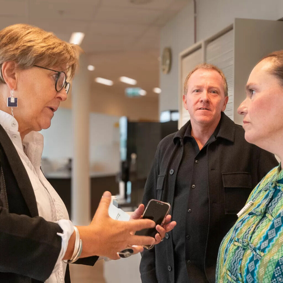 Tirsdag orienterte Kelly Flynn Fagforbundets forbundsstyret, med blant andre forbundsleder Mette Nord og AU-medlem Svend Morten Voldsrud, om situasjonen i Gaza. Tirsdag orienterte Kelly Flynn Fagforbundets forbundsstyret, med blant andre forbundsleder Mette Nord og AU-medlem Svend Morten Voldsrud, om situasjonen i Gaza.