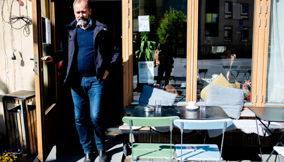 Fagbladet møter Trond Giske på kafé Vespa og Humla på Grünerløkka i Oslo. Fagbladet møter Trond Giske på kafé Vespa og Humla på Grünerløkka i Oslo.