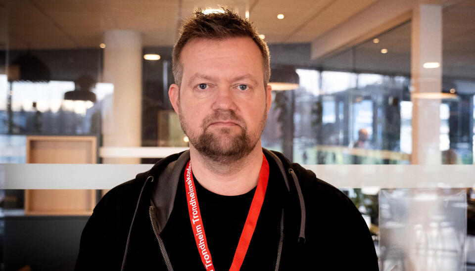 Kenneth Hernes, platearbeider på Aker Verdal. Kenneth Hernes, platearbeider på Aker Verdal.