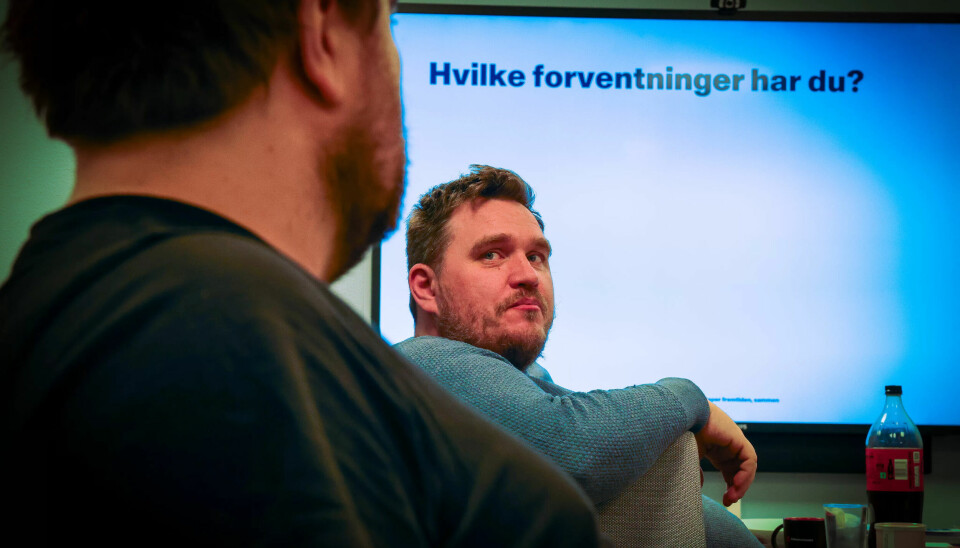 FORNØYD: Fagforeningsleder Børge Ånesen er en sentral mann i Fellesforbundet i Trondheim. FORNØYD: Fagforeningsleder Børge Ånesen er en sentral mann i Fellesforbundet i Trondheim.