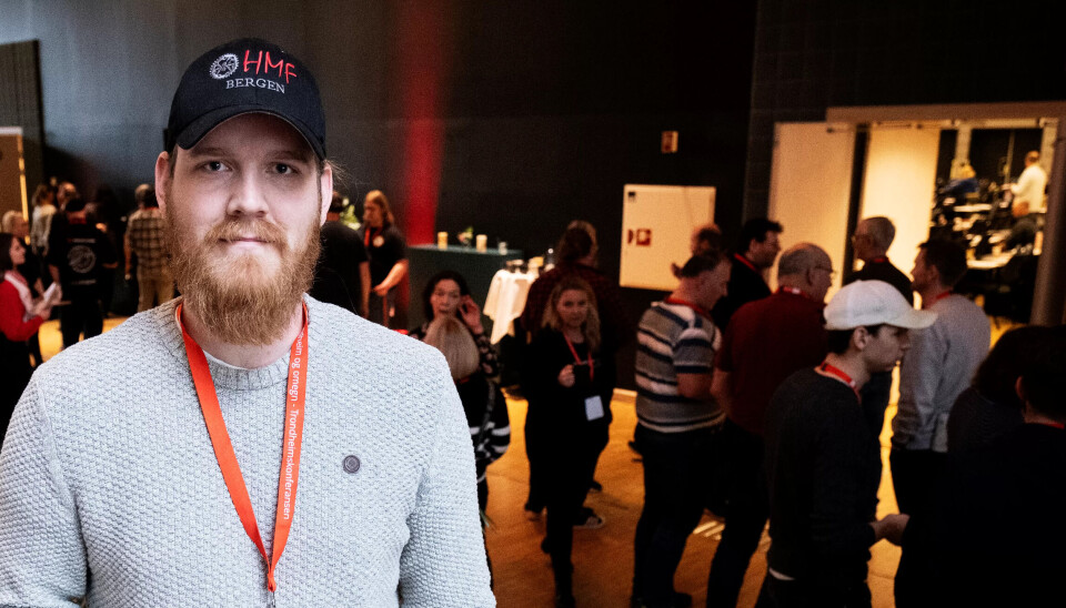 Håkon Bauge, heismontør i Schindler Håkon Bauge, heismontør i Schindler