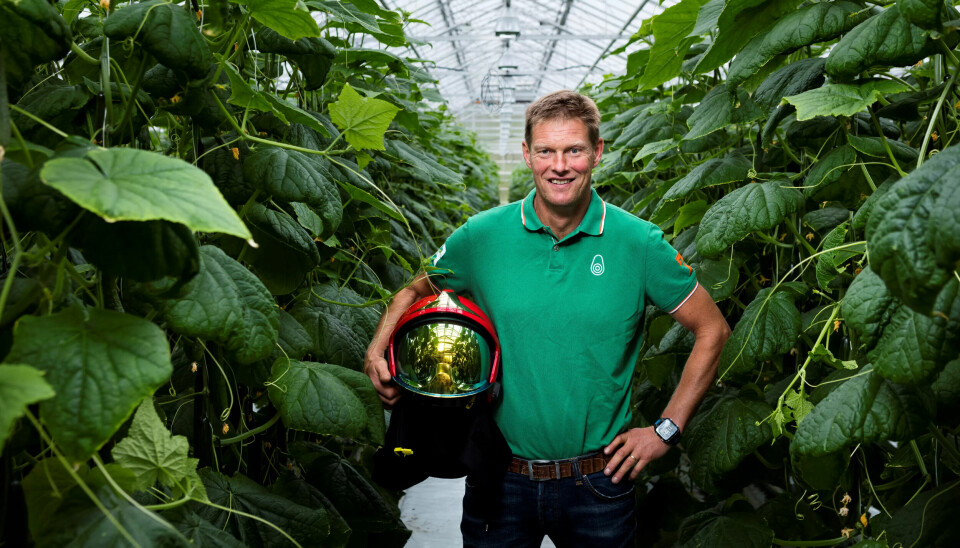 KLAR: Når alarmen går er gartner Per Magnus Berdal en av dem som rykker ut. KLAR: Når alarmen går er gartner Per Magnus Berdal en av dem som rykker ut.