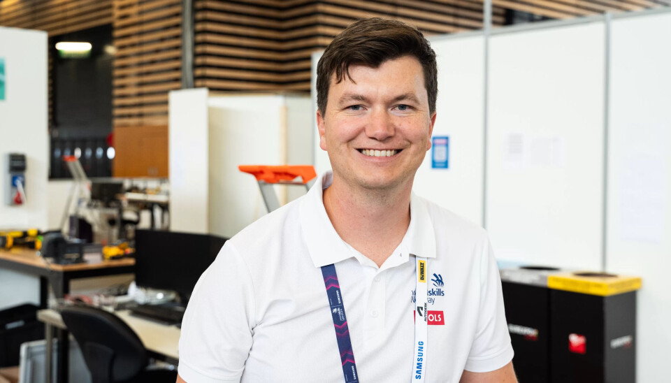 ELEKTRIKER: Harald Haugen er ansvarlig for elektrikermesterskapet. ELEKTRIKER: Harald Haugen er ansvarlig for elektrikermesterskapet.