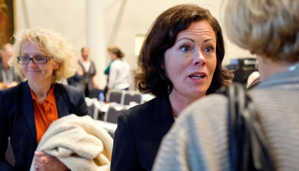 SATSNING: Barneminister Solveig Horne (FrP) sier regjeringen legger til rette for et best mulig barnevern. Arkivbilde fra barnevernskongressen. SATSNING: Barneminister Solveig Horne (FrP) sier regjeringen legger til rette for et best mulig barnevern. Arkivbilde fra barnevernskongressen.