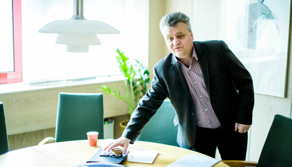 FARLIG: Fellesforbundets leder, Jørn Eggum, mener kortere arbeidstid vil være farlig for velferdsstaten. FARLIG: Fellesforbundets leder, Jørn Eggum, mener kortere arbeidstid vil være farlig for velferdsstaten.